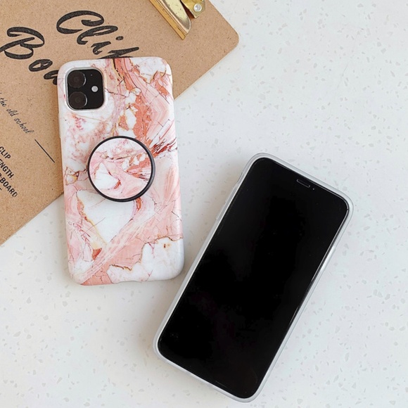 iPhone 11/Pro/Max/XR/XS/X/7/8/Plus Case W/Holder - Picture 3 of 8